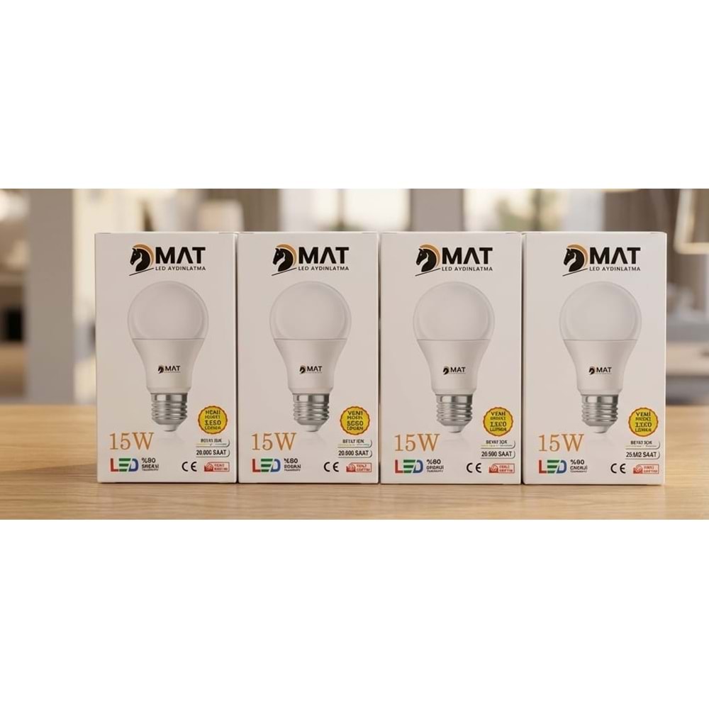 MAT LED 15 WAT AMPUL