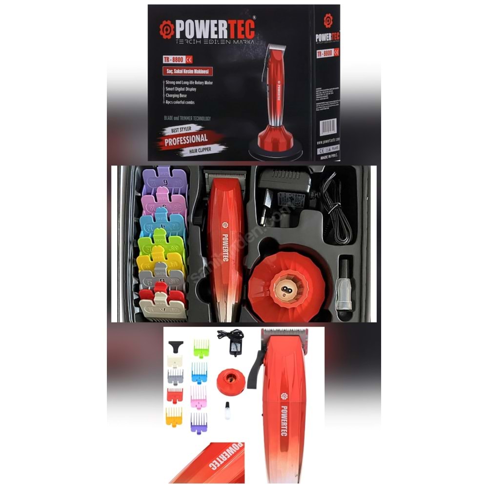 POWERTEC TR-8800 TRAŞ MAK