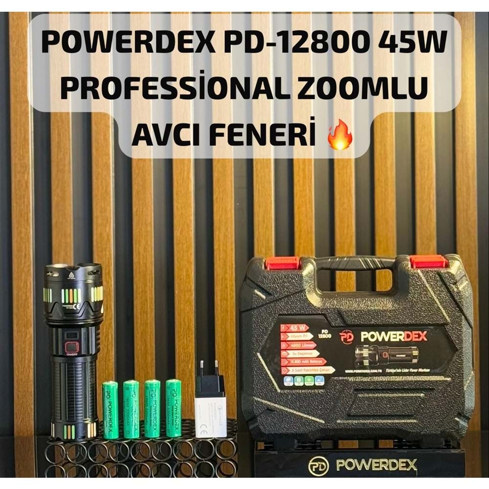 POWERDEX PD-12800 EL FENERİ