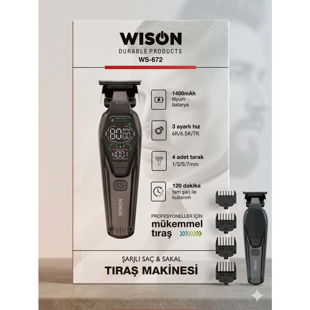 WISQN WS-672 TRAŞ MAKİNESİ