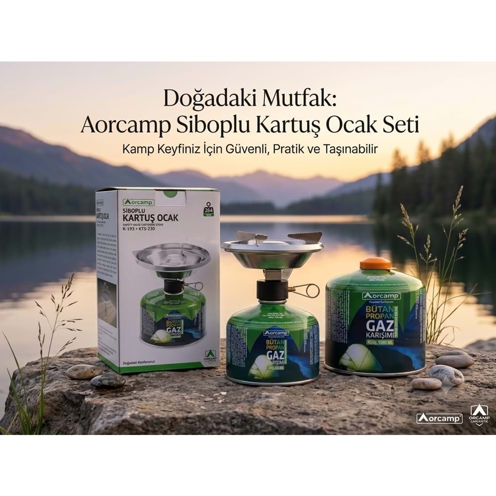 ORCAMP KARTUŞLU OCAK
