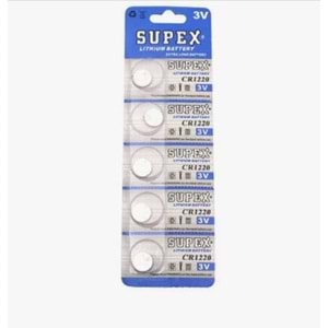 SUPEX CR1220 3V PİL