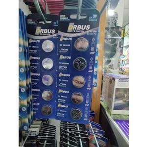 ORBUS PİL CR2032 3V LİTYUM