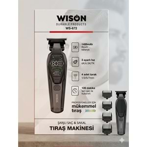 WISQN WS-672 TRAŞ MAKİNESİ
