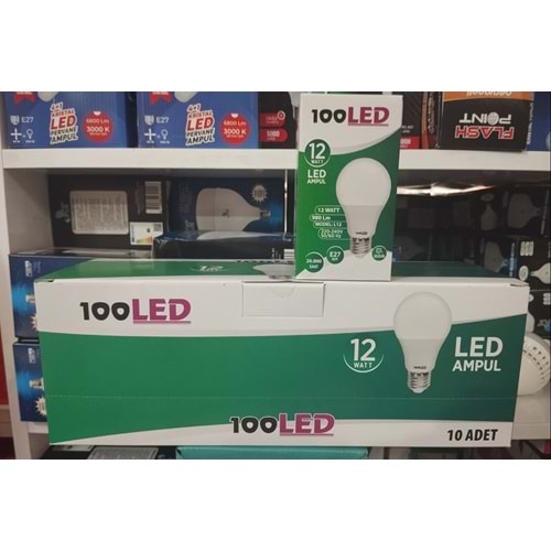 100LED 12 WAT LED AMPUL