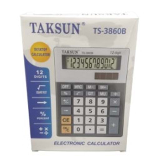 TS-3860B HESAP MAKİNESİ