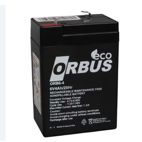 ORBUS 6V4Ah/20HR AKÜ