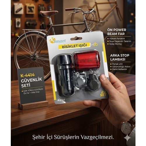 K-4414 BİSİKLET IŞIĞI SET