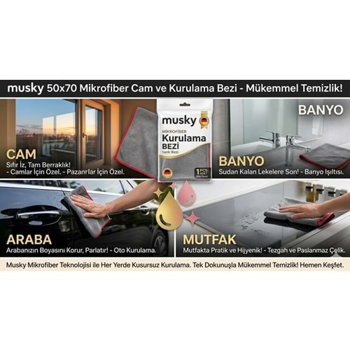 50X70 MUSKY TANK BEZİ