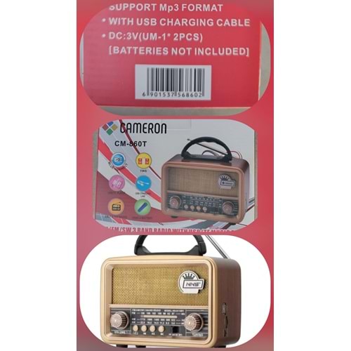 RADYO CM-860T BLT HOPARLÖR