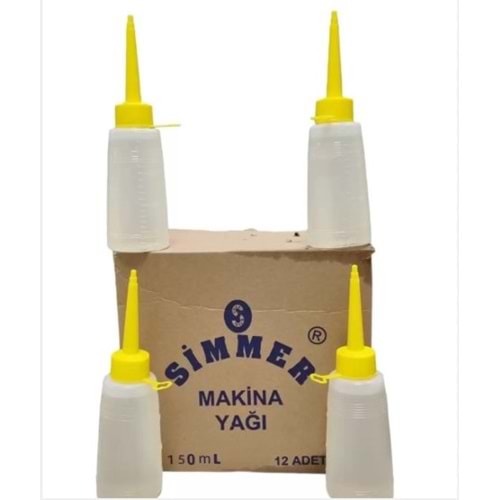 SİMMER MAKİNA YAĞI 150 ml