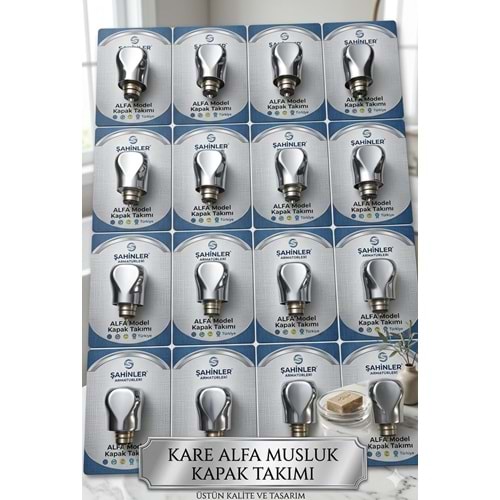 KARE ALFA KAPAK TAKIMI