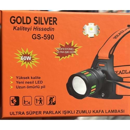 GOLD SİLVER GS-590 KAFA FENERİ