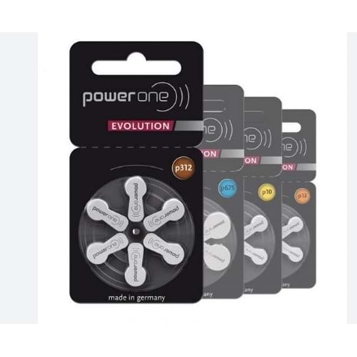 power one 312 işitme cihazı pili