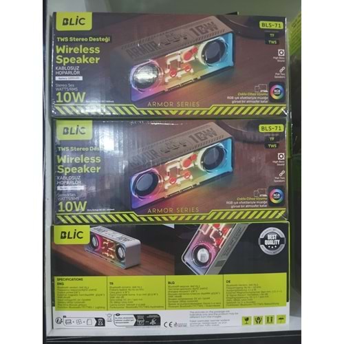 HOPARLÖR BLS-71 BİLİC MÜZİK KUTUSU