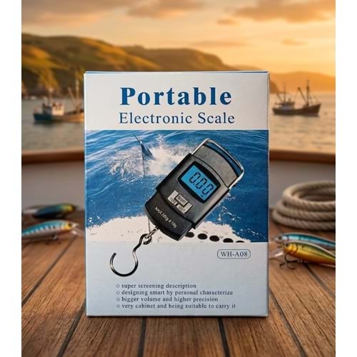 WH-A08 EL TERAZİSİ PORTABLE