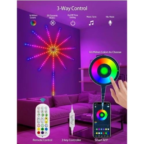 XLINE XL-1020 5V USB LED HAVAYİ FİŞEK