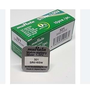 321 SR616W MURATA PİL