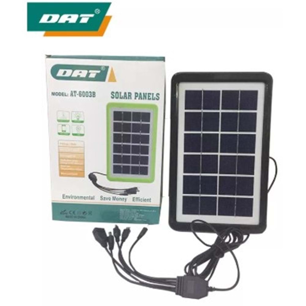 DAT SOLAR PANEL 6003A