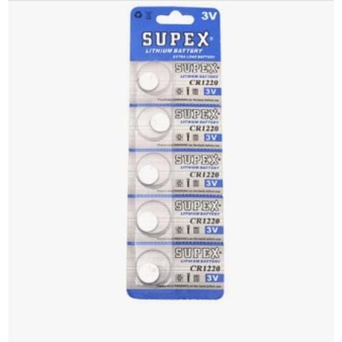 SUPEX CR1220 3V PİL