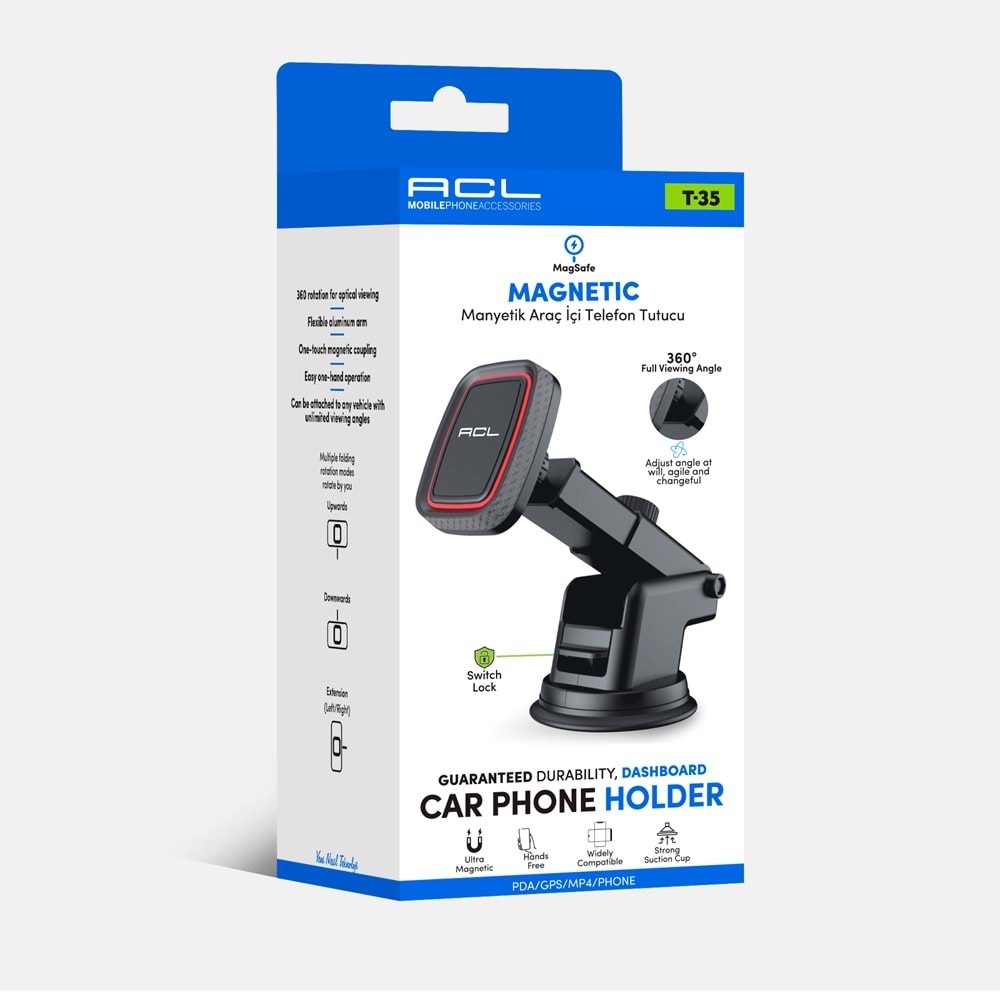 HOLDER T35 ARAÇ İÇİ TELEFON TUTACAĞI