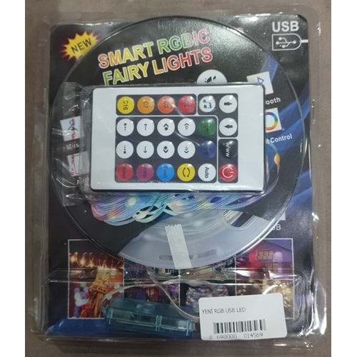 YENİ RGB USB LED 10 m