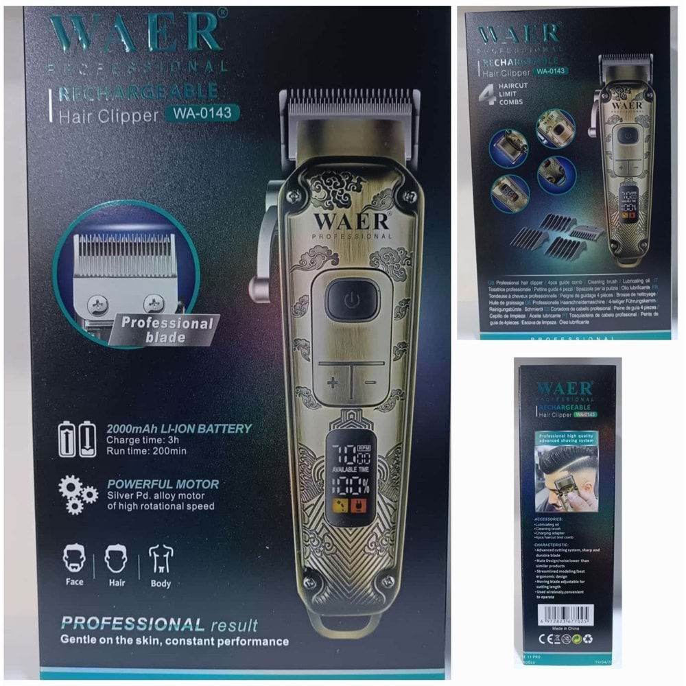 WAER WA-0143 WAER TRAŞ MAK