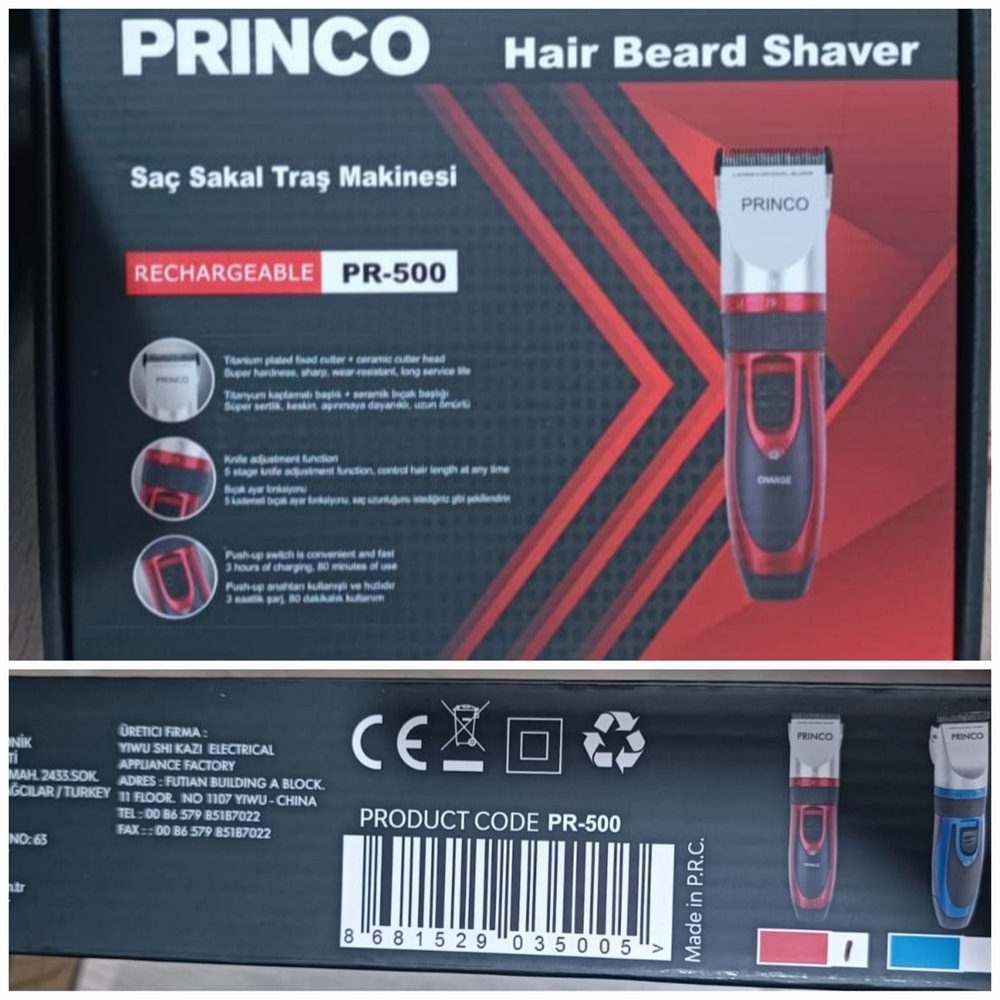 PRINCO PR-500 TRAŞ MAK