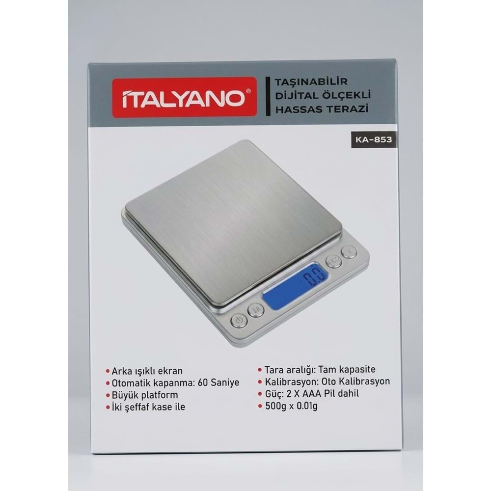 İTALYANANO HESAS TERAZİ 500g