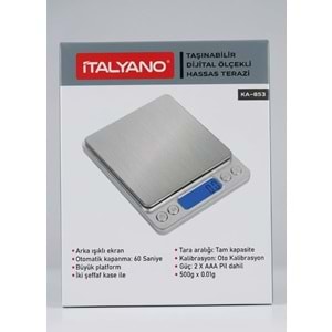 İTALYANANO HESAS TERAZİ 500g