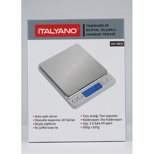 İTALYANANO HESAS TERAZİ 500g