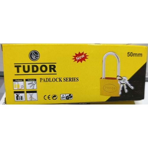 TUDOR 50 MM sarı kilit