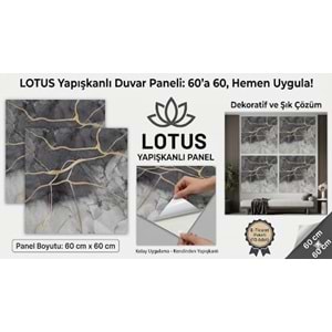 60X60 YAPIŞKANLI DUVAR PANELİ