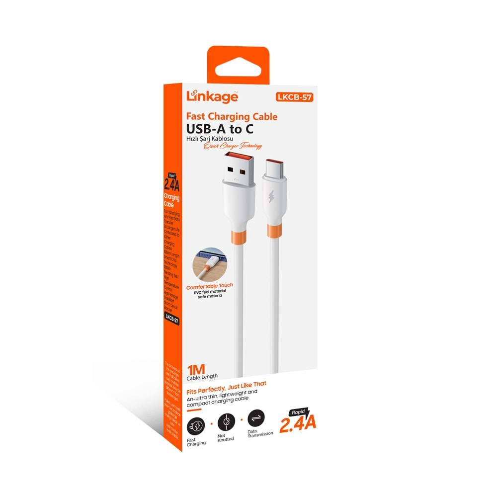 LİNKAGE LKCB-57 ŞARJ KABLO USB-C to