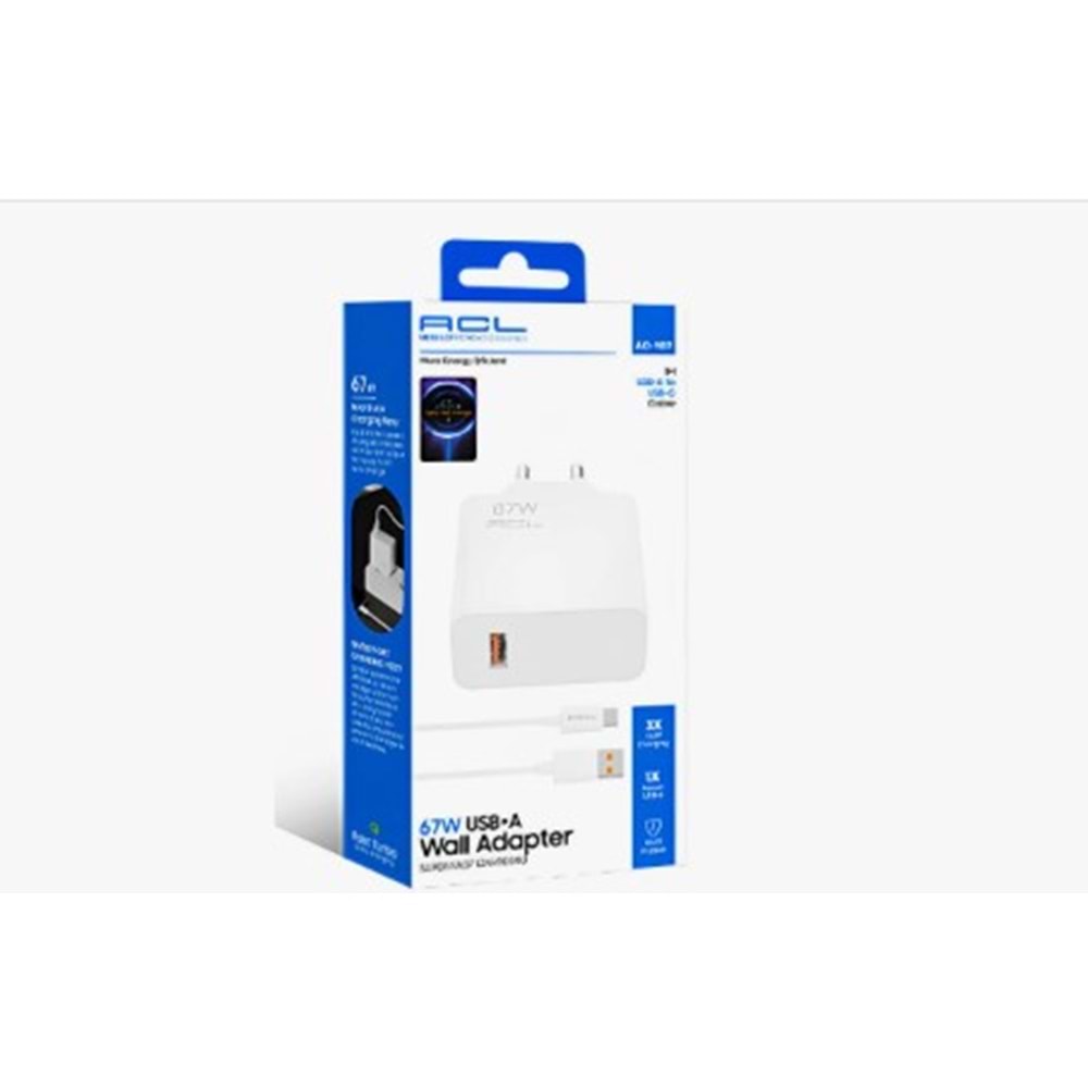 ACL AC-107 67W ŞARJ ALETİ