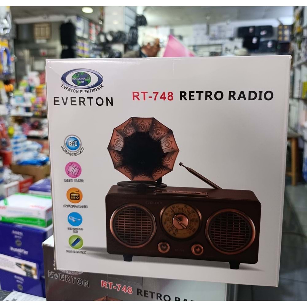 RADYO RT-748 RETRO BLT NOSTALJİ