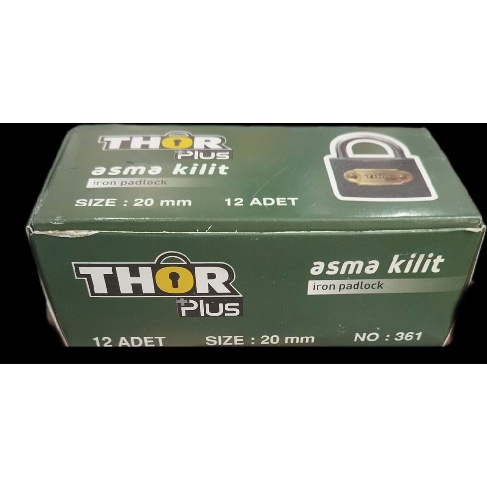 THOR 20 MM ASMA KİLİT