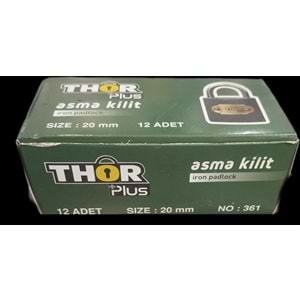 THOR 20 MM ASMA KİLİT