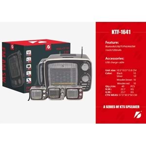 RADYO KTF-1641 BLT HOPARLÖR