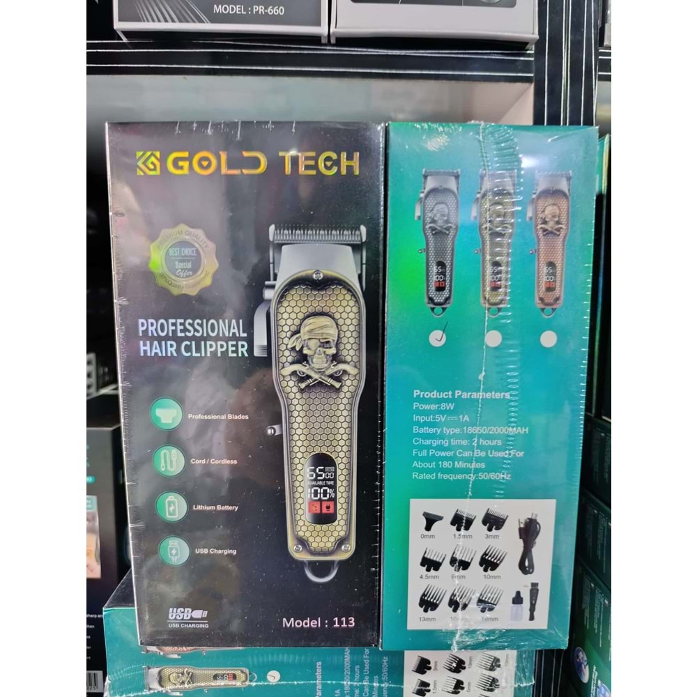 GOLD TECH 113 TRAŞ MAKİNASI