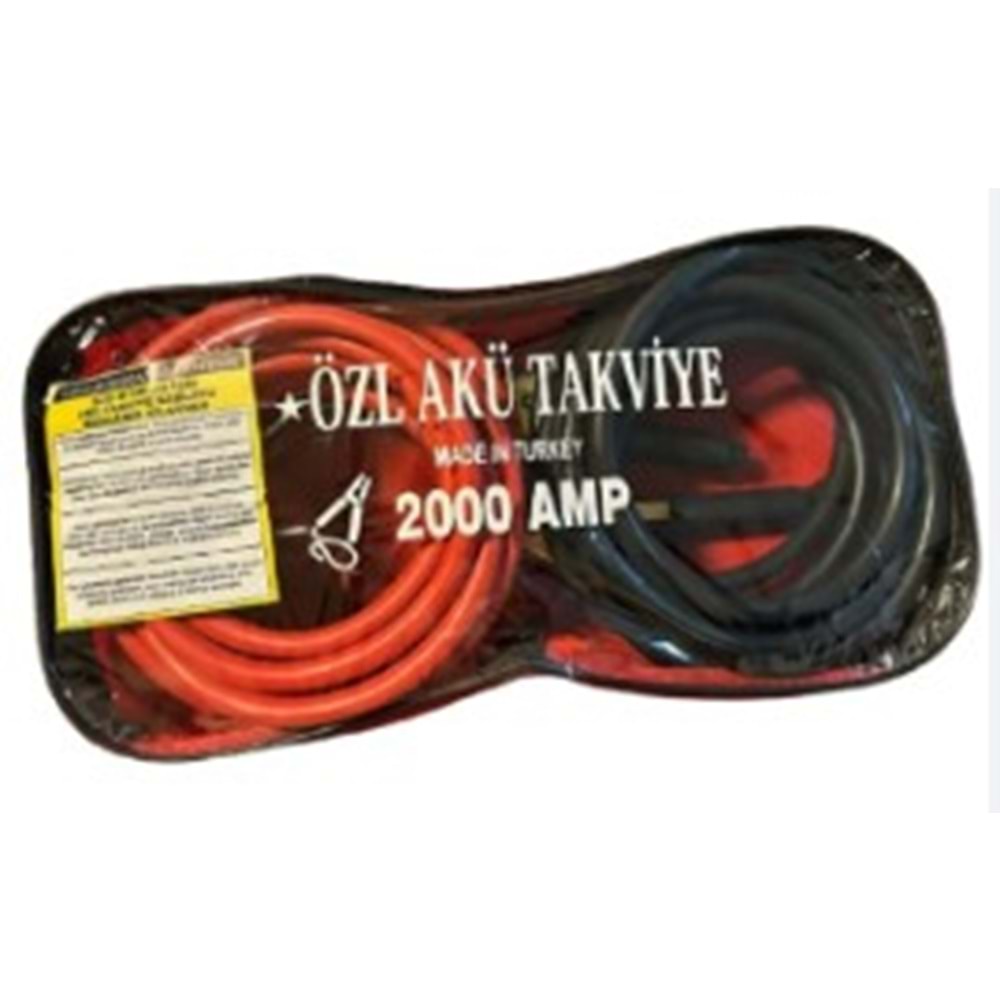 2000 AMPER AKÜ TAKVİYE KABLOSU