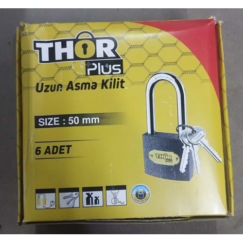 THOR 50mm UZUN ASMA KİLİT