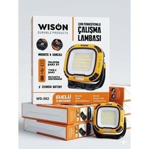 WISQN WS-582 ÇOK FONKSİYONLU ÇALIŞMA LAMBASI