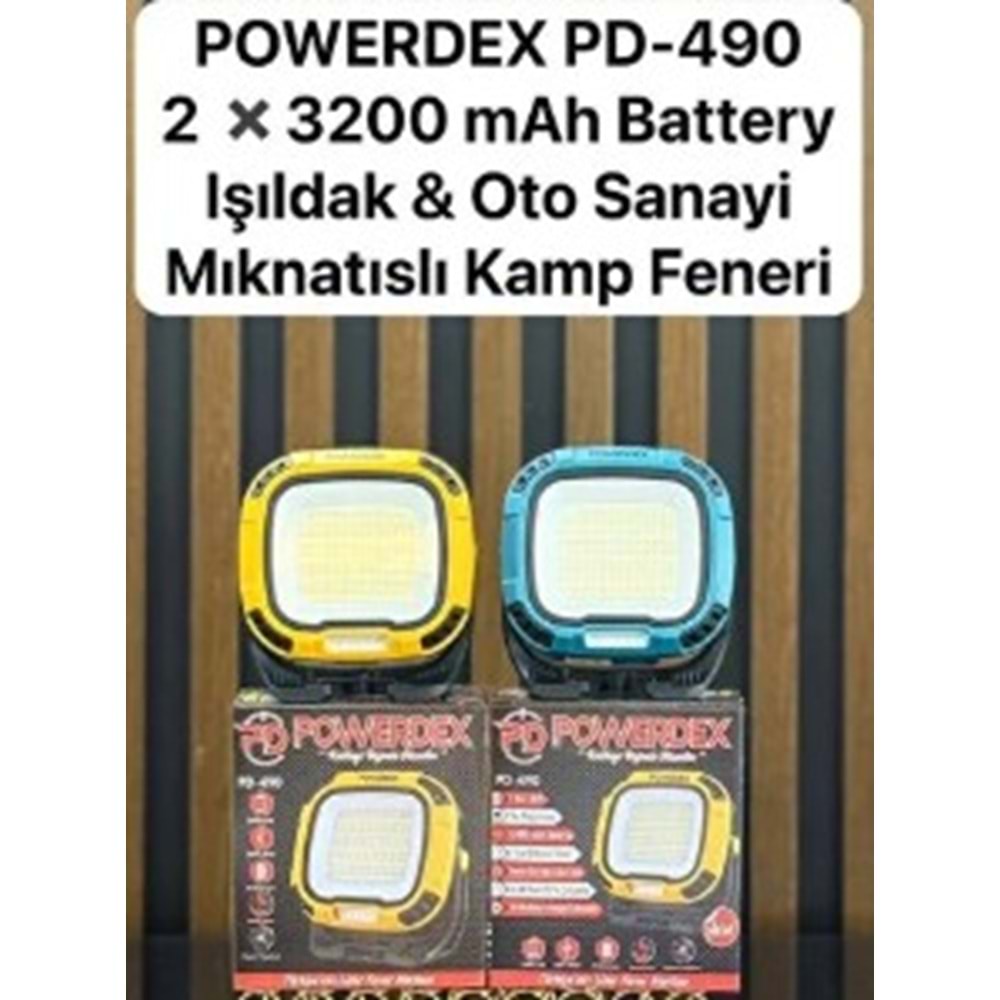 POWERDEX PD-490 IŞILDAK