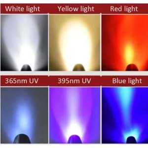 POWERDEX PD-9007 6 RENKLİ UV LED