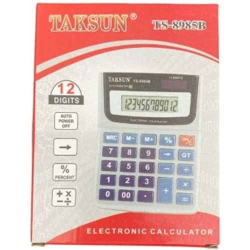 TS-8985B HESAP MAKİNESİ