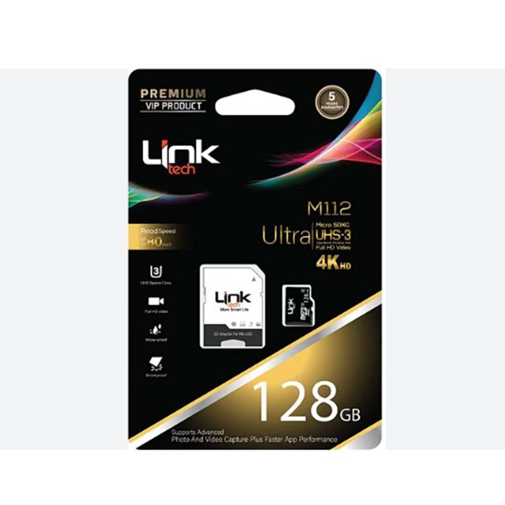 LINKtech 128 GB SD KART